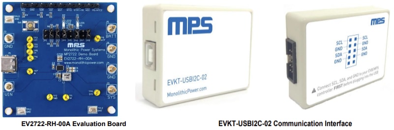 Monolithic Power Systems (MPS) EVKT-MP2722 Evaluation Kit
